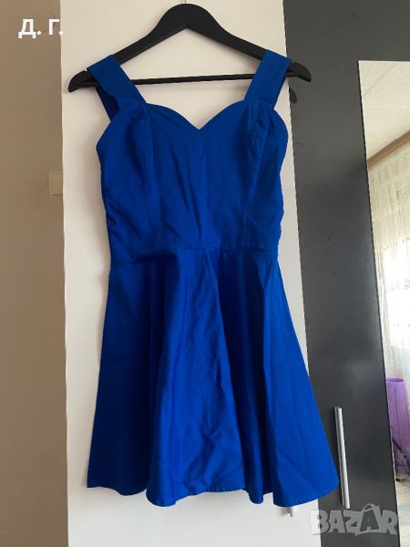Къса синя рокля, снимка 1