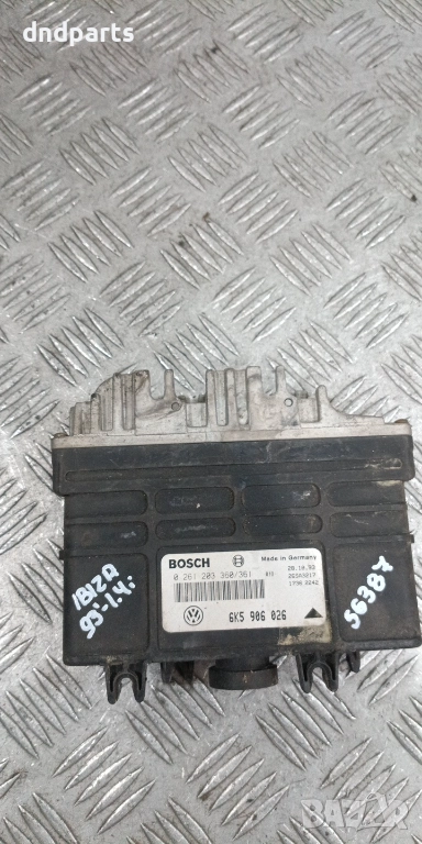 Компютър Seat Ibiza 1.4i 1993г. 0261203360 6K5906026 , снимка 1