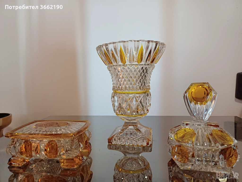 Кристални предмети за декорация, снимка 1