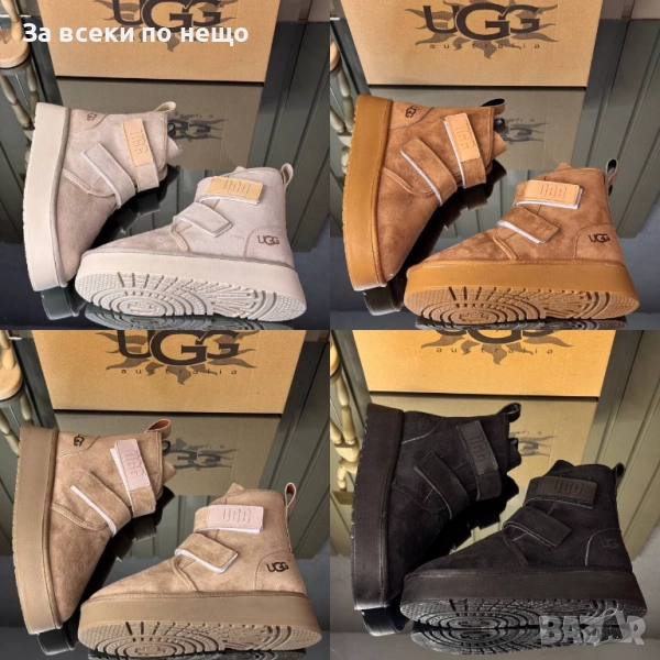 UGG Дамски Велурени Боти ЮДЖИДЖИ - Налични Различни Цветове Код E946, снимка 1