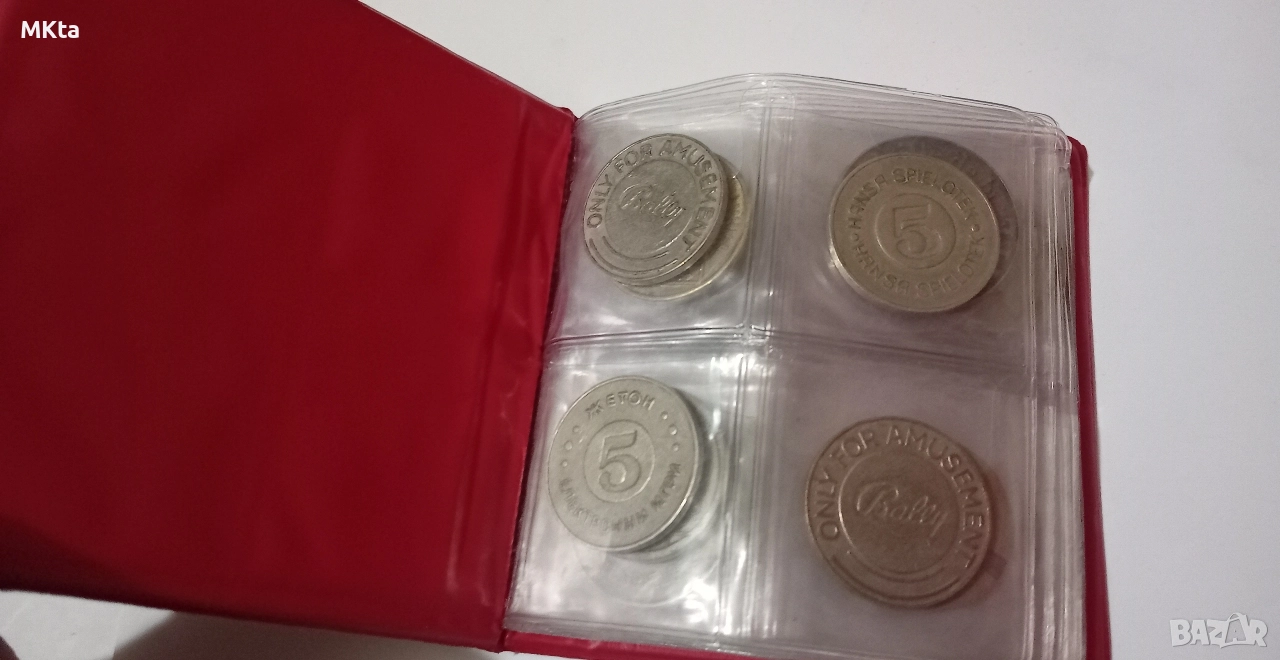 Класьор с жетони, снимка 1