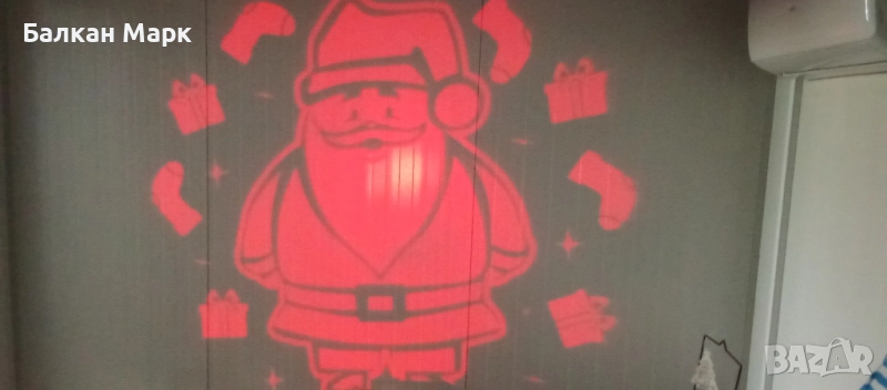 🎄✨ Коледен фасаден LED прожектор – създай празнично настроение у дома! ✨🎄, снимка 1