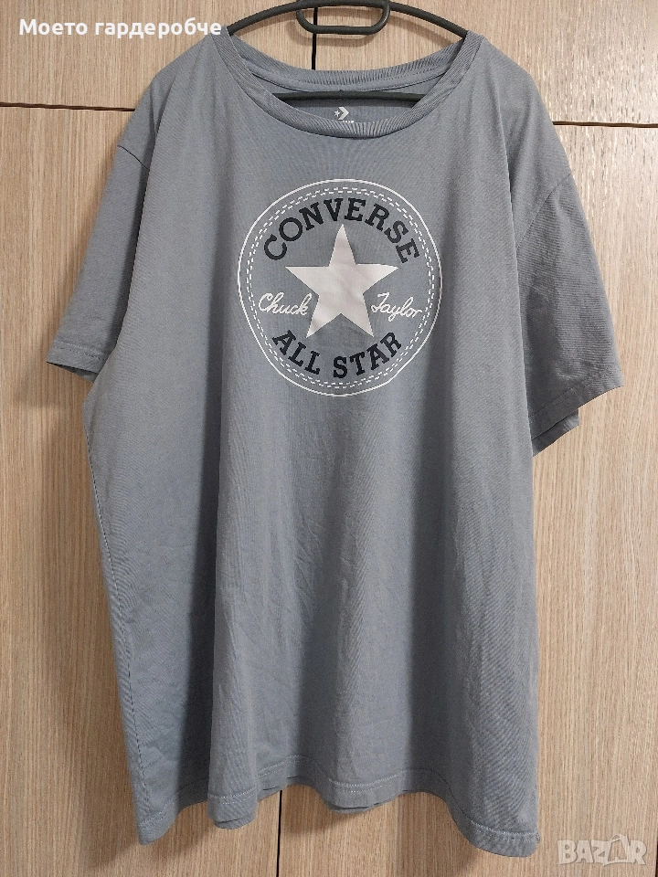 Мъжка тениска на Converse размер ХХЛ, снимка 1