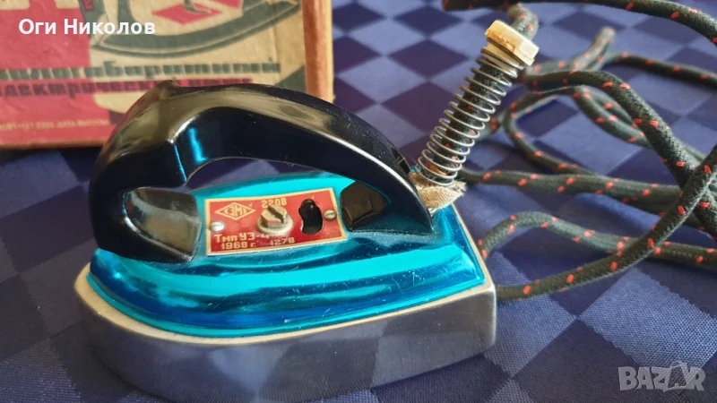 Малка туристическа  руска ютия, снимка 1