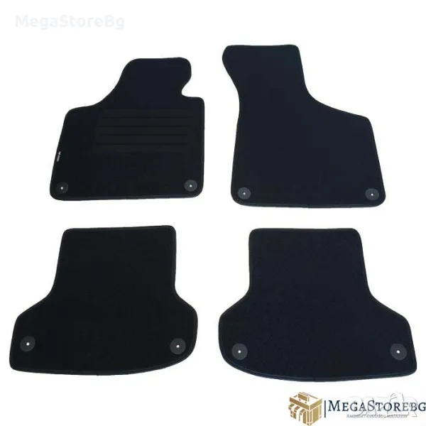Мокетни стелки за Audi A3 04-13 4 части, снимка 1