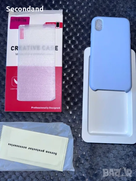 Калъф Creative Case за iPhone X (със стъклен протектор), снимка 1