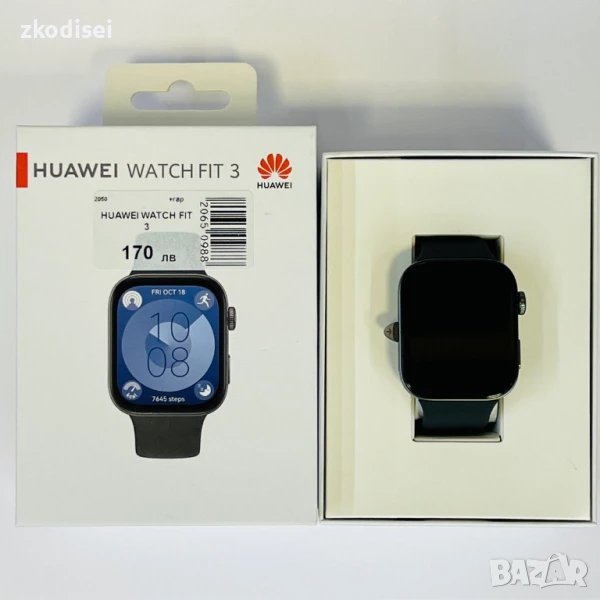 Smart watch HUAWEI WATCH FIT 3, снимка 1