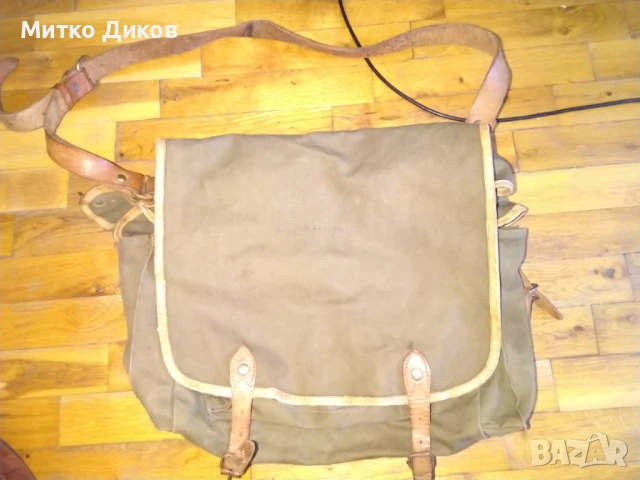 Брезентова раничка от соца №11 38х33см