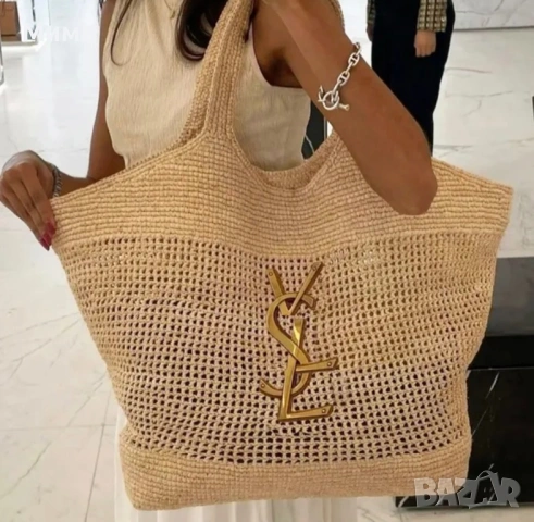 Дамска чанта ysl 2 цвята, снимка 2 - Чанти - 53963005