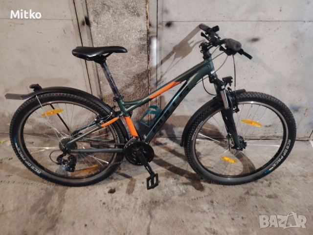 26 цола алуминиев велосипед с 21 скорости усилени капли амортисьори предни палцови команди , снимка 9 - Велосипеди - 53276376