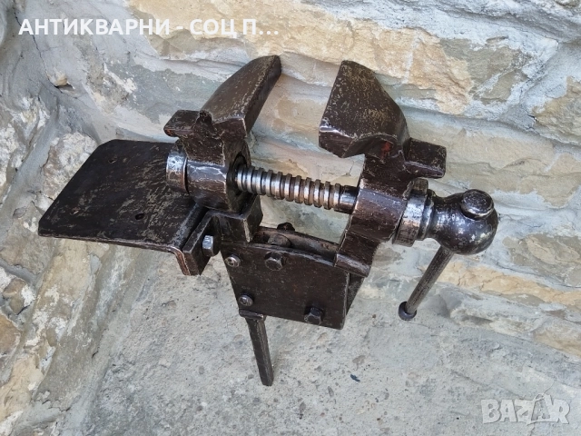 Голямо Масивно Старо Ковано Ковашко Менгеме / 37 кг. , снимка 5 - Антикварни и старинни предмети - 51620676