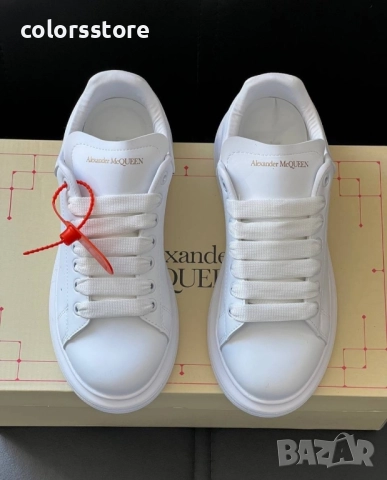 Мъжки бели кецове Alexander McQueen/BR116de, снимка 3 - Кецове - 51937984