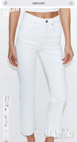 ZARA Нови дамски нели дънки и риза, снимка 2 - Дънки - 54227501