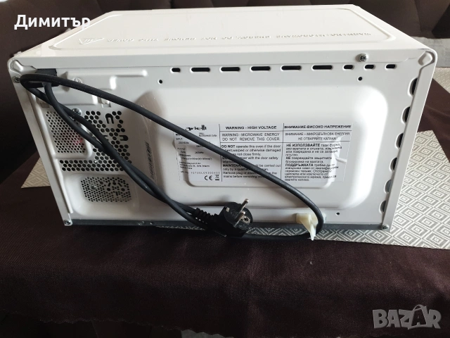нова микровълнова фурна с грил , снимка 4 - Микровълнови - 53528731