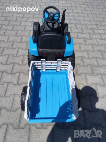 NEBRASKA акумулаторен трактор с ремарке DALLAS син, снимка 6 - Други - 53849226