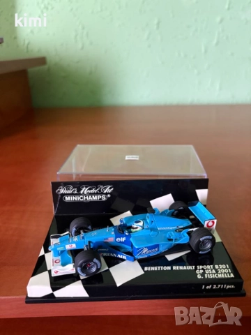 продавам редки модели формула 1 мащаб 1.43 на  minichamps, снимка 16 - Колекции - 51984820