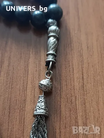 Арабска броеница с 33 зърна, снимка 3 - Антикварни и старинни предмети - 49621793