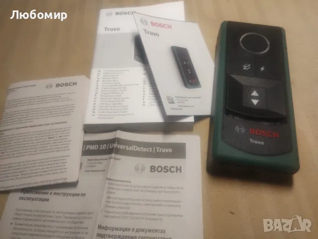 Универсален детектор BOSCH Truvo, снимка 3 - Други инструменти - 47238274