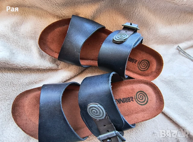 Dr. Brinkmann Чехли 700959 Черен, снимка 8 - Чехли - 50518022