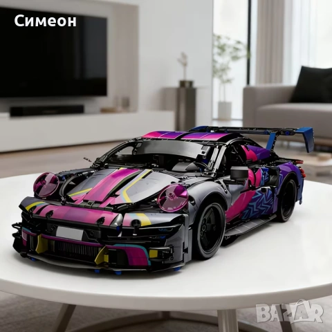 Конструктор кола Порше, снимка 2 - Играчки за стая - 53143552