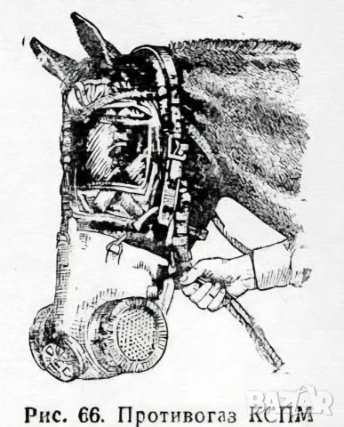 Противогази за коне, мулета и магарета КСПФ-1  и ШХ-1, снимка 16 - Антикварни и старинни предмети - 52527874