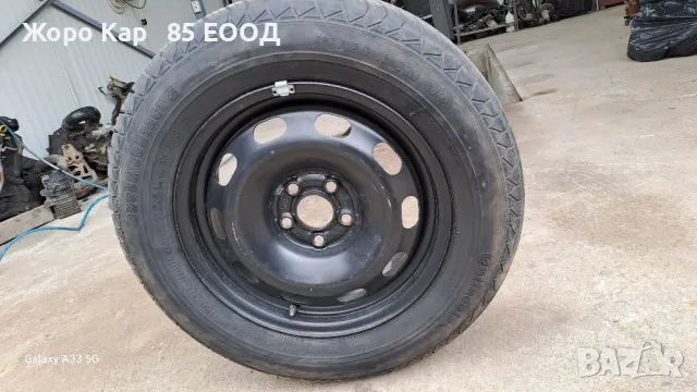 1 брой 15 цолова желязна джанта 5х100 за Ауди А3/Audi A3, снимка 9 - Гуми и джанти - 49759910