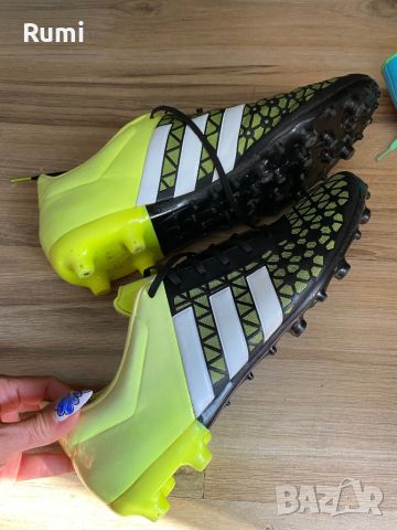 Оригинални бутонки Adidas Ace 15.4 FG/AG! 46 н, снимка 10 - Футбол - 46129329