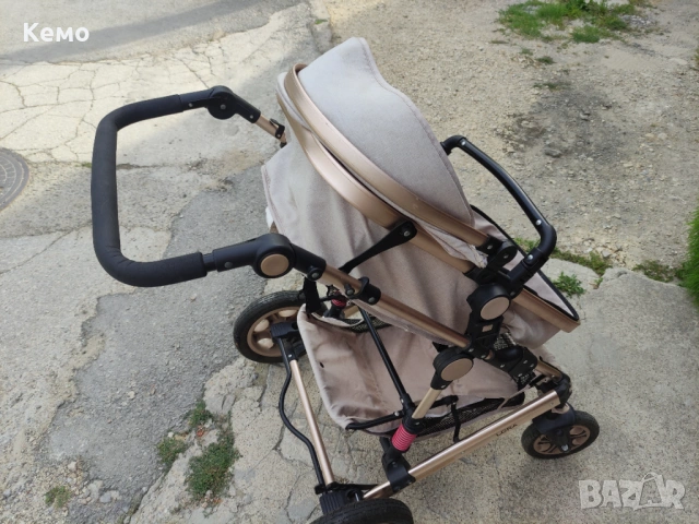 Комбинирана бебешка количка Lorelli Lora , снимка 2 - Детски колички - 53057010
