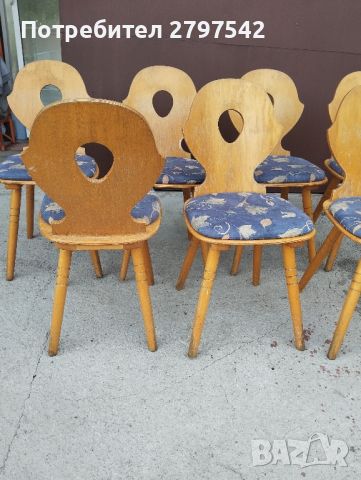 Дървени столове А61, снимка 2 - Столове - 45706706
