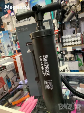 РЪЧНА ПОМПА BESTWAY Air Hammer 62030 48см., снимка 5 - Надуваеми легла - 47224138