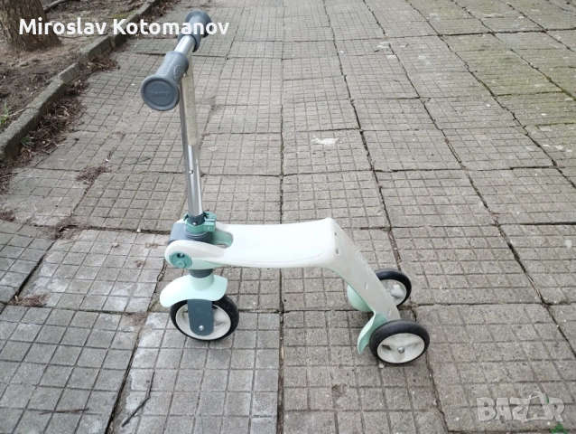 Детска тротинетка 2 в 1 , снимка 2 - Детски велосипеди, триколки и коли - 53789135