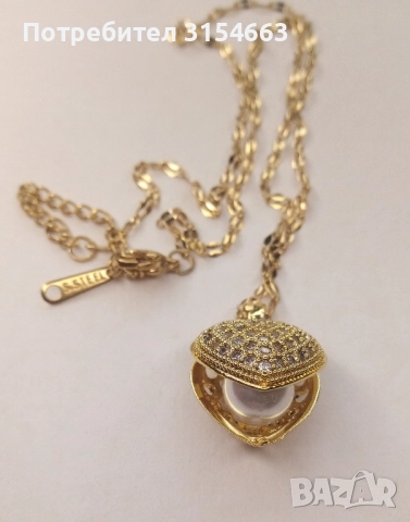 Елегантно колие , снимка 10 - Колиета, медальони, синджири - 51682252