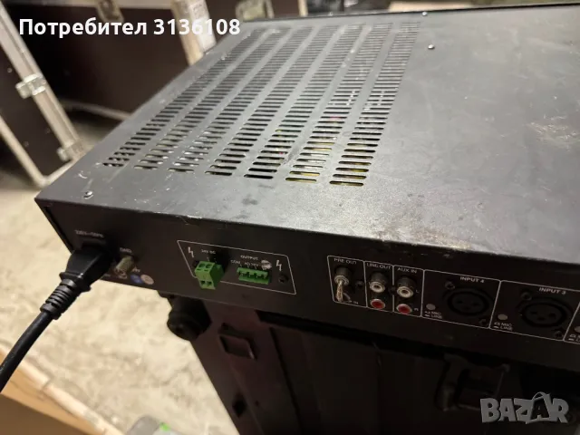 PA-930CD 120W 4 Channel Mono Mixing PA Power Amplifier With CD, снимка 5 - Ресийвъри, усилватели, смесителни пултове - 48069528