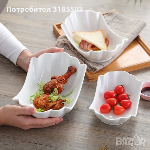 Стилна бяла купа от Аркопал , 23 х 13,5 см, снимка 7 - Прибори за хранене, готвене и сервиране - 51392467