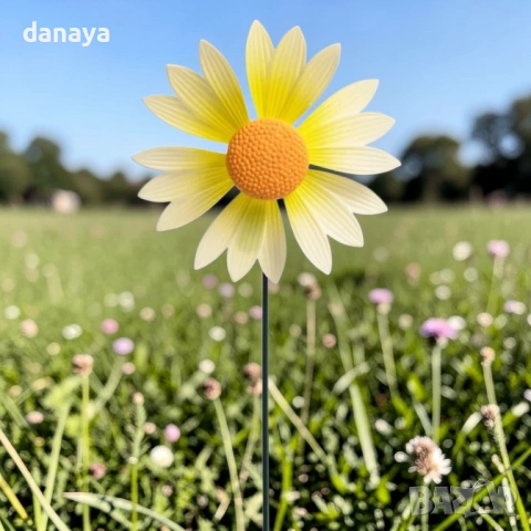 5939 Декоративна градинска въртележка цвете, 66 см, снимка 2 - Градински мебели, декорация  - 53823672