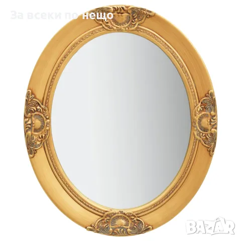 Стенно огледало, бароков стил, 50х60 см, златисто Код P290, снимка 5 - Огледала - 49769787