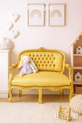 Детско канапе - Класик/Голд