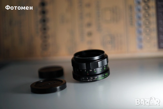 Обектив Cosinon 55 F2,8, снимка 2 - Обективи и филтри - 54153955