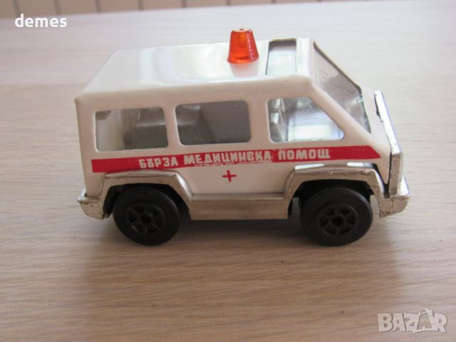 Колекционерска количка-Бърза помощ, MИР,1987 година, снимка 3 - Колекции - 46429492