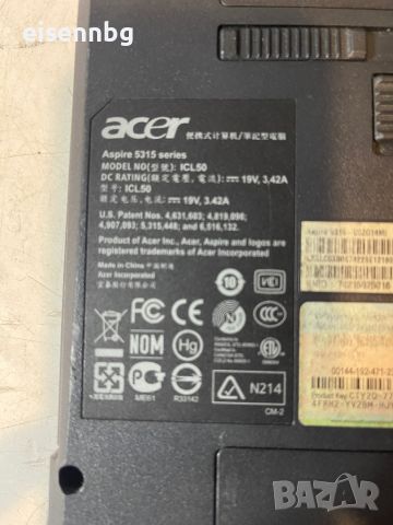 Acer Aspire 5315-Series laptop , снимка 8 - Лаптопи за дома - 46217522