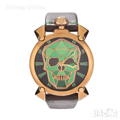 Унисекс часовник GaGà Milano Bionic Skull Rose Gold, снимка 1 - Луксозни - 46548392