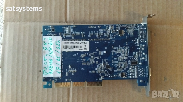 Видео карта NVidia GeForce Galaxy FX5500 128MB DDR 128bit AGP, снимка 8 - Видеокарти - 31450808