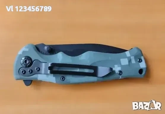 Сгъваем нож с камуфлаж Boker B048 -85х200, снимка 2 - Ножове - 52265640