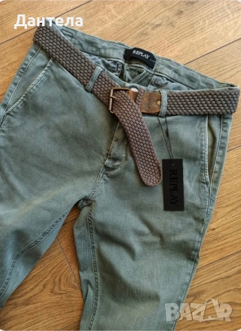 REPLAY Нови мъжки оригинални дънки и блуза, снимка 7 - Дънки - 54131843