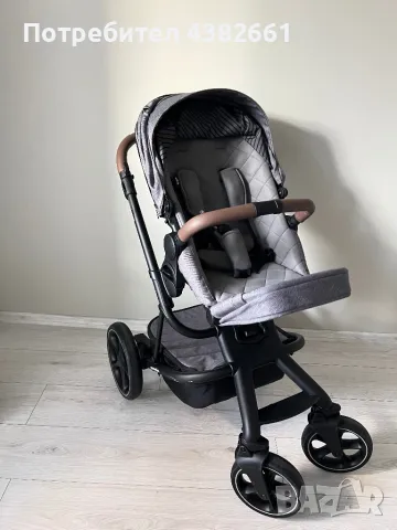 Бебешка количка Easywalker Harvey 3 Premium Diamond Grey, снимка 8 - Детски колички - 49337950