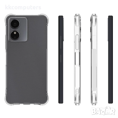 TPU Калъф за HMD Key 4G / Aura 2 / Arc 4G- Антиприплъзващ, Защита камера и екран, Вкл. Протектор за , снимка 5 - Калъфи, кейсове - 52937546