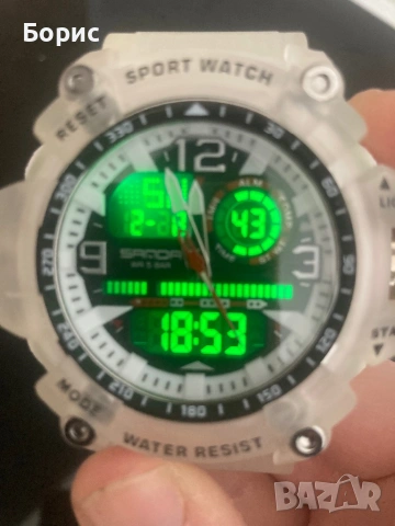 Мъжки спортен часовник Sanda, снимка 7 - Мъжки - 53402836