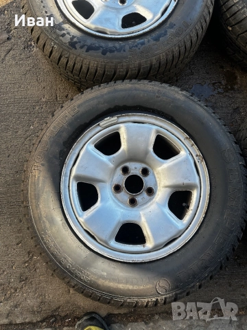 Джанти Subaru Forester 5x100 15 ЦОЛА, снимка 2 - Гуми и джанти - 52913282