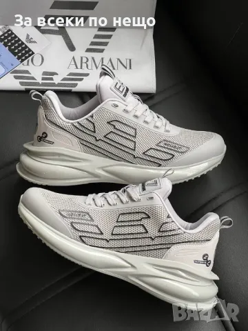 Emporio Armani Мъжки Маратонки EA👟Мъжки Спортни Обувки Емпорио Армани Код E193, снимка 4 - Маратонки - 50409726