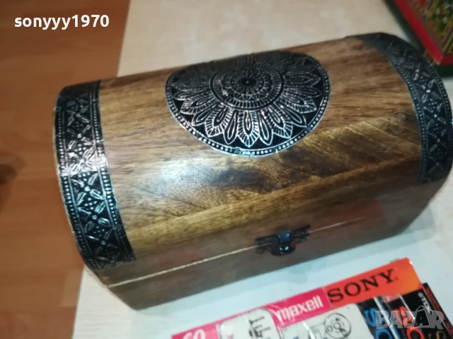 КУТИЯ-ЕКЗОТИЧНО ДЪРВО 1908251648LCHERY, снимка 2 - Антикварни и старинни предмети - 51419690